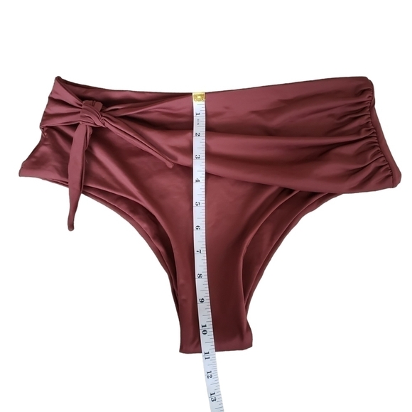 NWT Revolve Boamar 2 piece Brown Pecan Bikini Made In Columbia S & M - Picture 14 of 16
